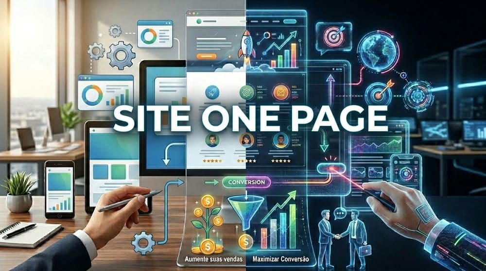 Site One Page: O Guia Definitivo Para Máxima Conversão de Vendas