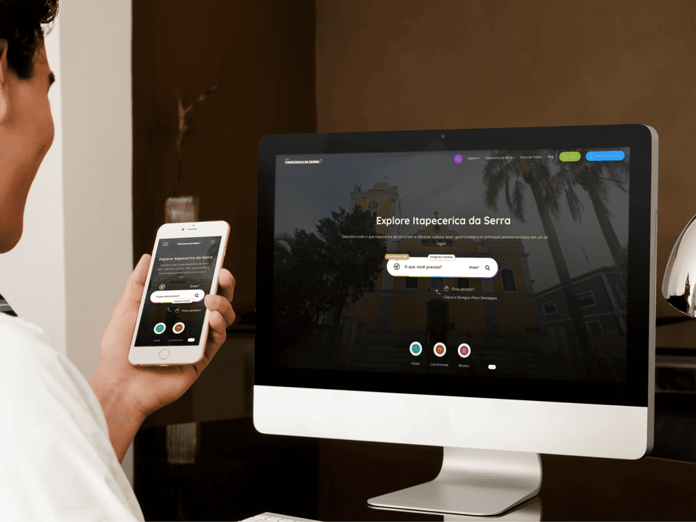 Explore Itapecerica — projeto desenvolvido pela DanMKT