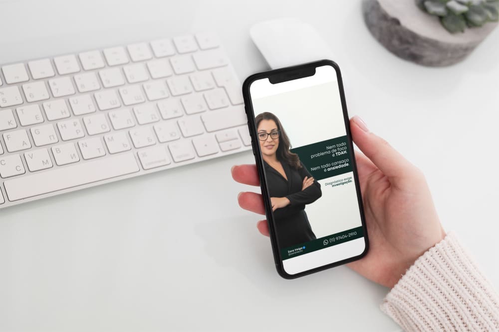 Zara Neuropsicóloga — projeto desenvolvido pela DanMKT