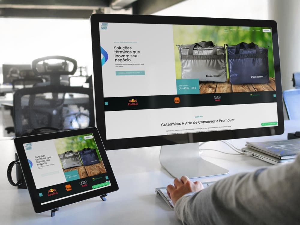 Cotérmico — projeto desenvolvido pela DanMKT