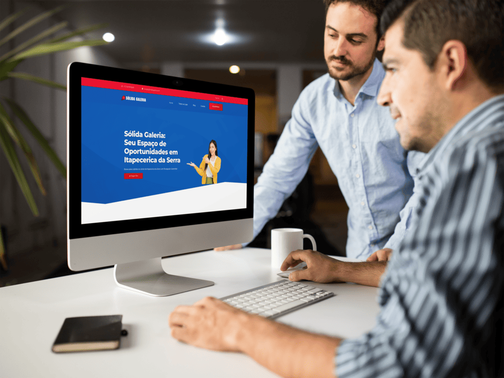 Sólida Galeria — projeto desenvolvido pela DanMKT