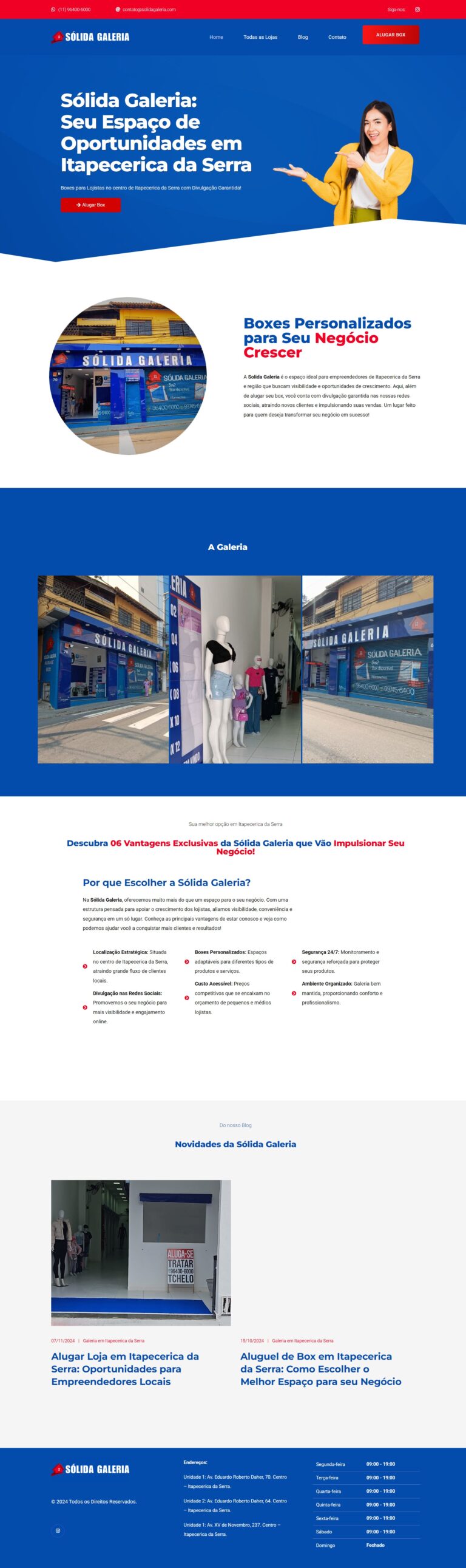 site da solida galeria