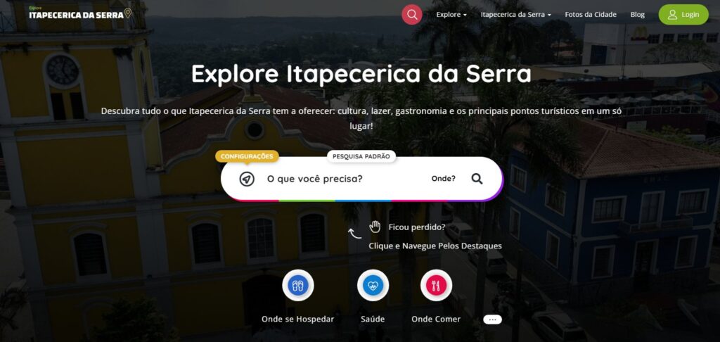 Site Explore Itapecerica